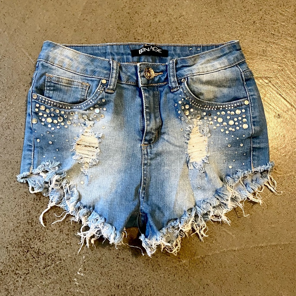 Bonage Women's Jean Shorts. Size S.